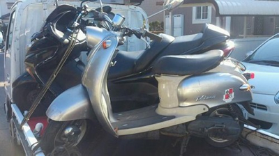 岡崎市江口町　YAMAHA ビーノ　２スト